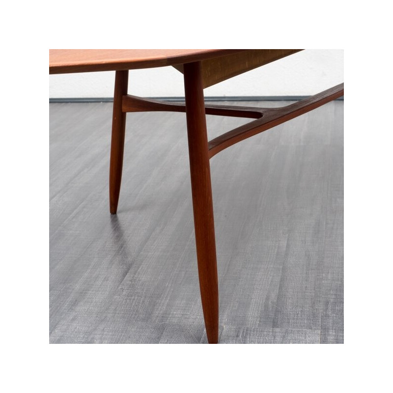 Three-legged coffee table in teak by Svante Skogh - 1950s