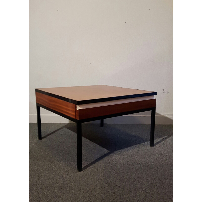 Vintage coffee table in wood - 1950s