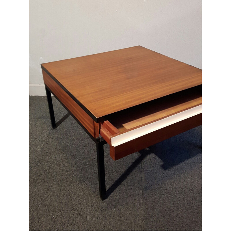 Vintage coffee table in wood - 1950s