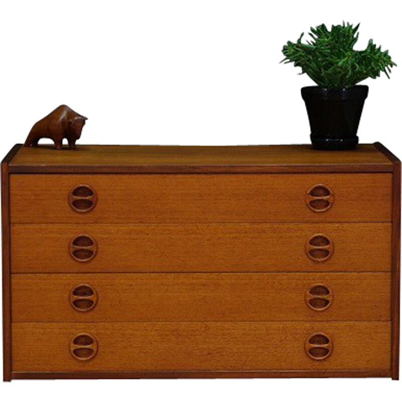 Danish Design Chest of Drawers Teak - 1970s