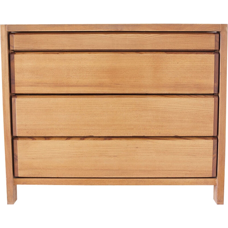 Four R03A chest of drawers by Pierre Chapo - 1960s