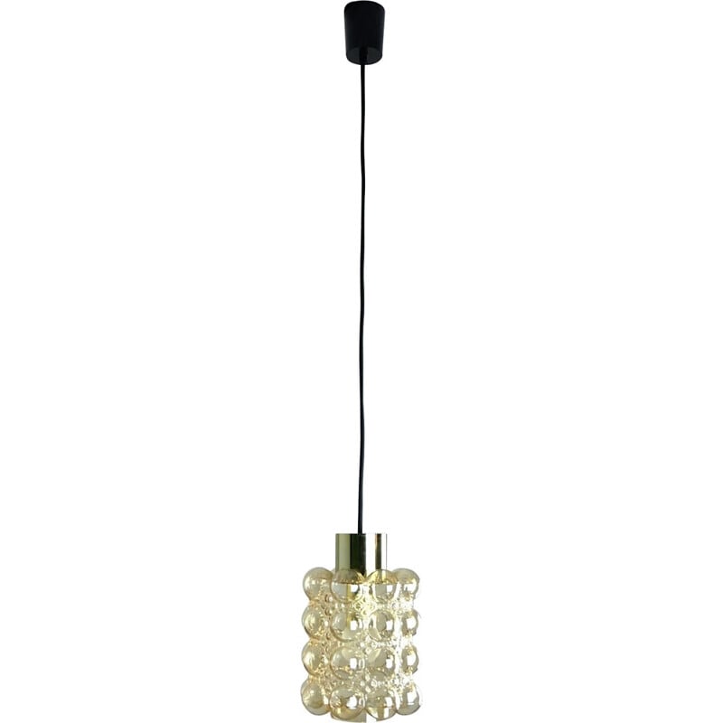 Vintage hanging lamp by Helena Tynell for Glashuette Limburg - 1960s