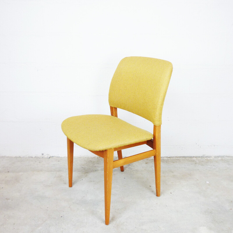 Set of 6 scandinavian chairs - 1960s