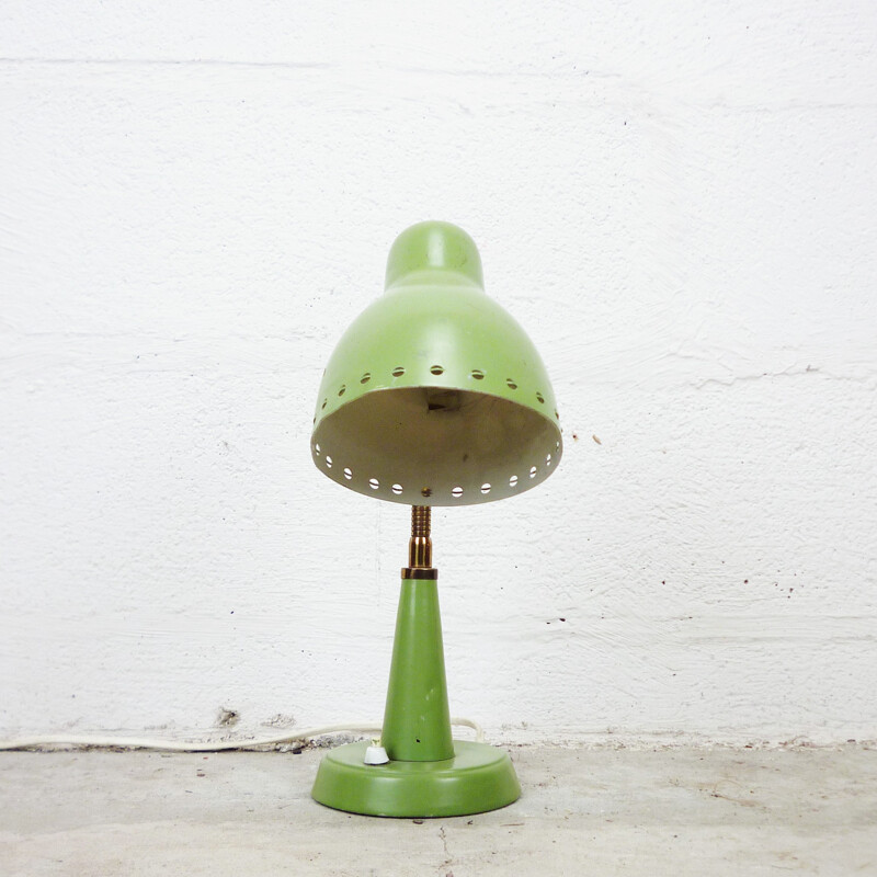 Green apple desk lamp - 1960s