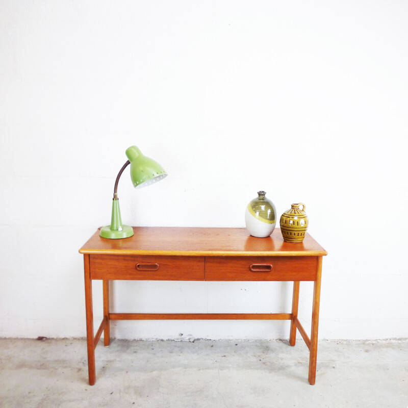 Green apple desk lamp - 1960s