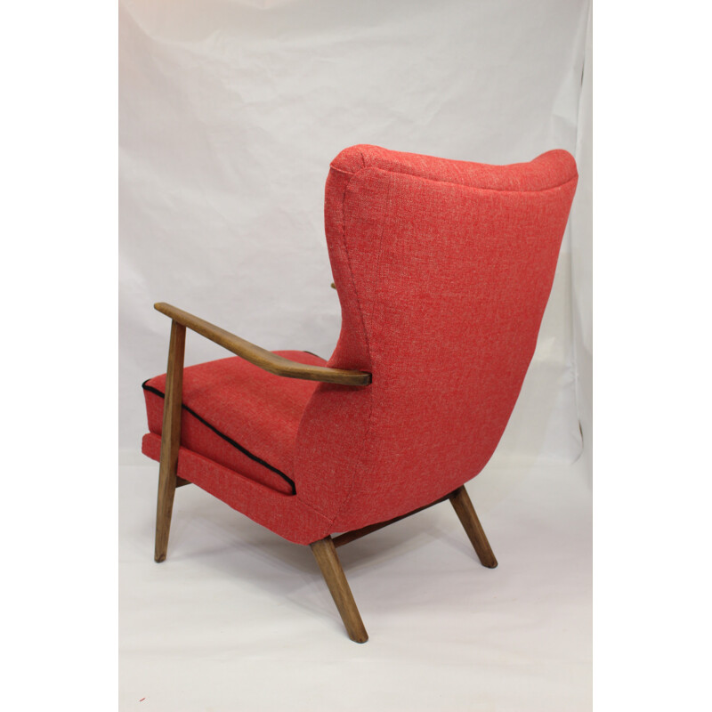 Scandinavian wing chair - 1950s