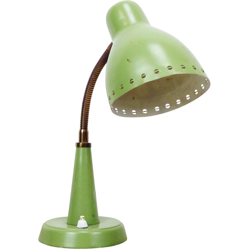 Lampe de bureau vert pomme - 1960