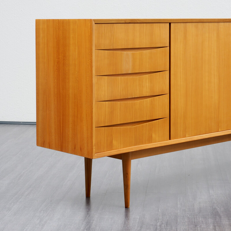 Large cherrywood sideboard - 1960s