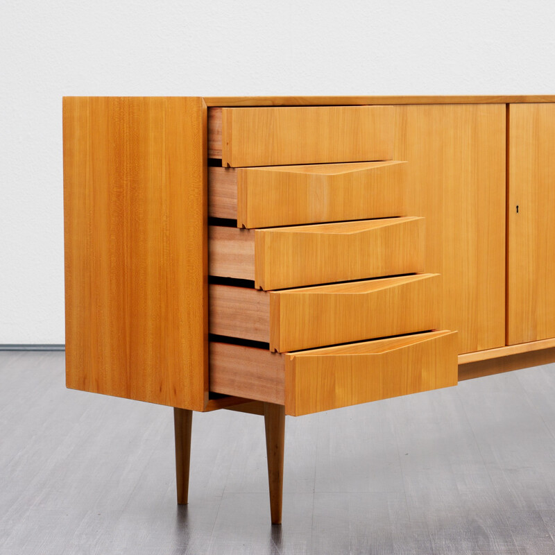 Large cherrywood sideboard - 1960s