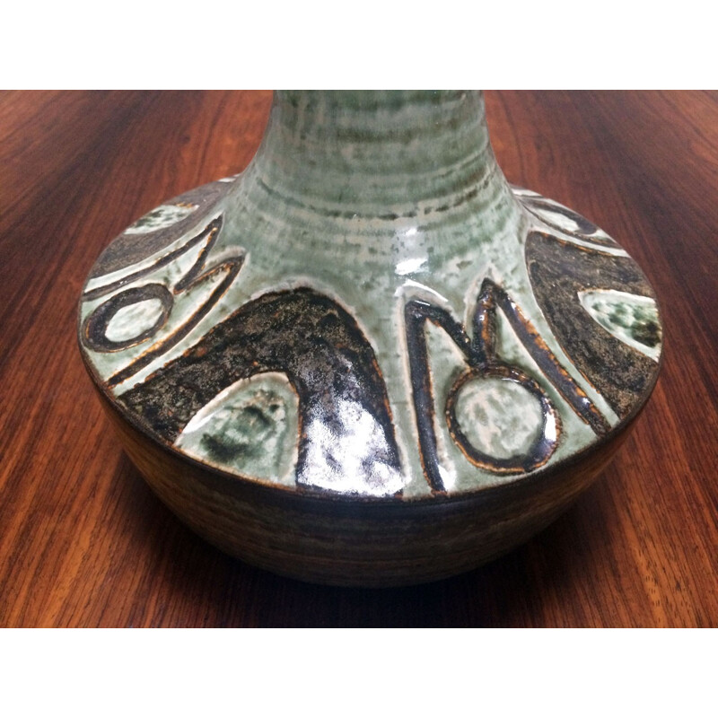 Socle de lampe de poterie 'Noomi Backhausen' par Soholm - 1970