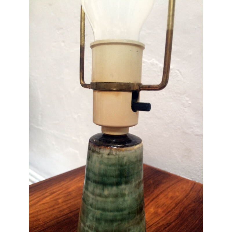Socle de lampe de poterie 'Noomi Backhausen' par Soholm - 1970