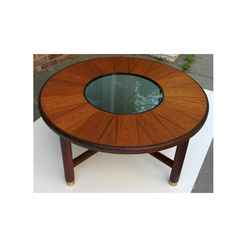 Scandinavian coffee table in teak - 1960s