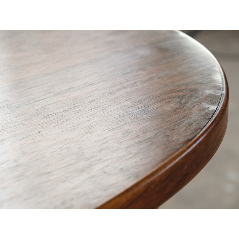 Vintage Danish oval table in rosewood - 1960s