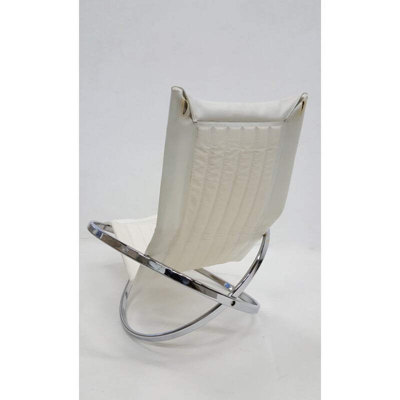 "Jet Star" Folding Rocking Lounge Chair by Roger Lecal - 1970s