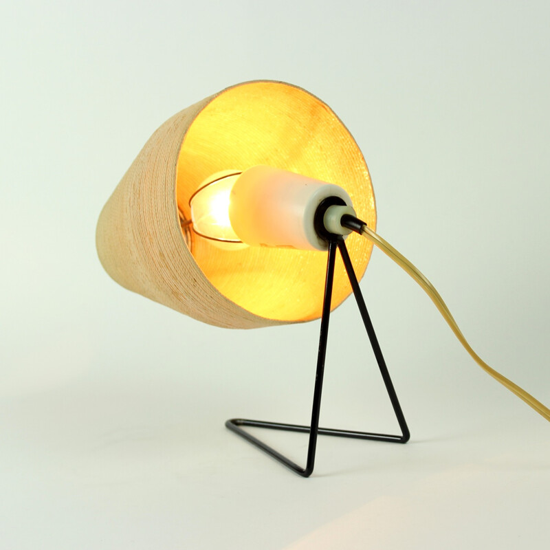 Vintage table lamp for Pokrok, Czech Republic 1950