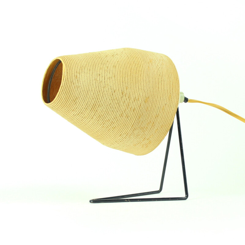 Vintage table lamp for Pokrok, Czech Republic 1950