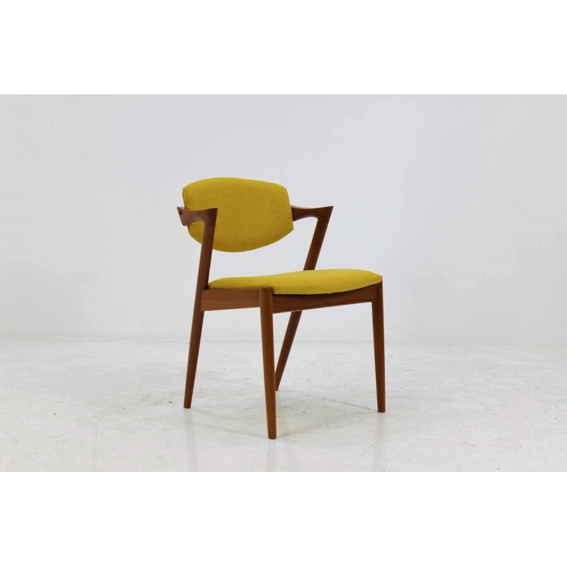 Set of 4 Kai Kristiansen Dining Chairs Model 42 - 1960s