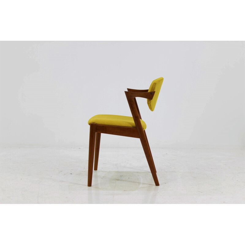 Lot de 4 Chaises à repas de Kai Kristiansen Modèle 42 - 1960