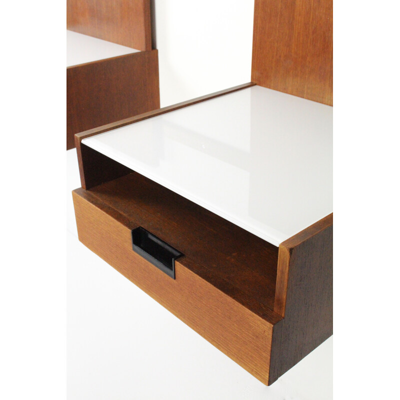 Japanese series bedside tables Cees Braakman for Pastoe - 1960s