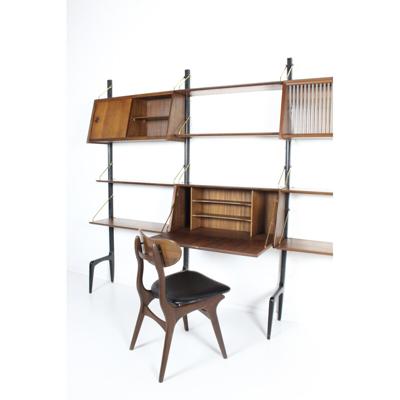 wall unit boy Louis van Teeffelen for Wébé - 1950s