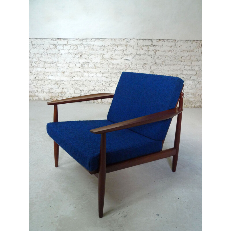 Teak vintage armchair - 1960s