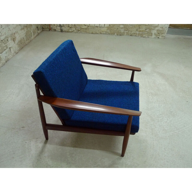 Fauteuil vintage en teck - 1960