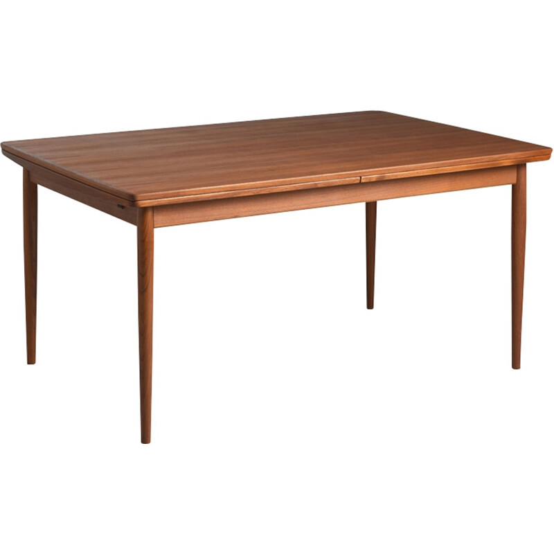 Vintage Teak dining table by Arne Vodder edited by Sibast - 1960s