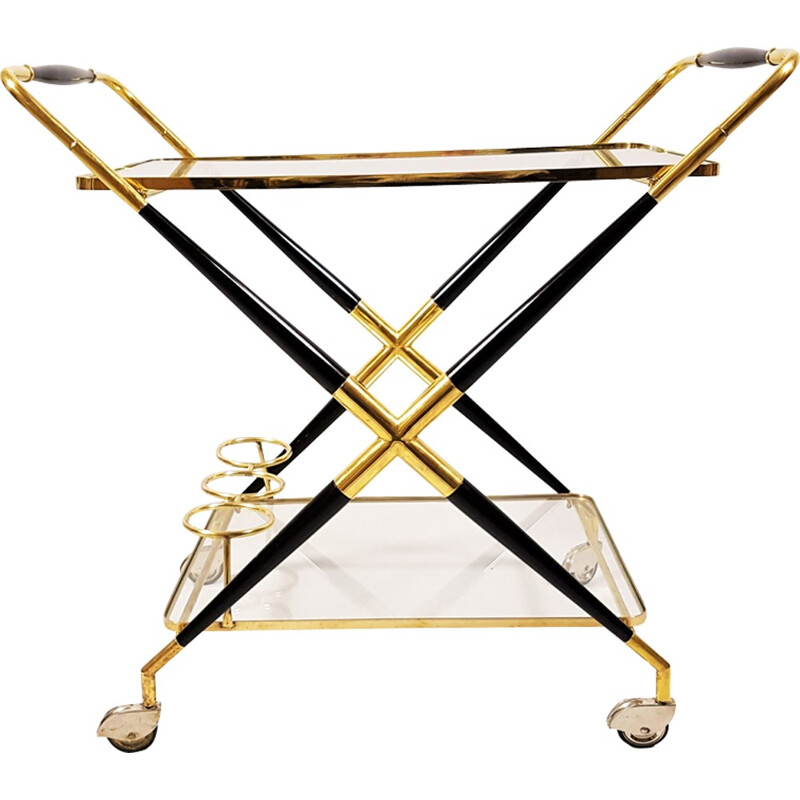 Serving Bar Cart, Design Cesare Lacca, Italy - 1950s