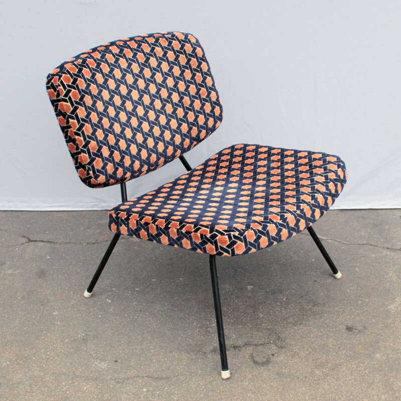 Pair of CM190 low chairs by Pierre Paulin for Thonet - 1960s