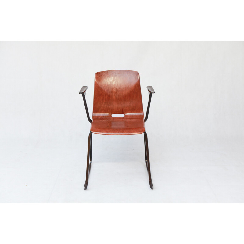 Galvanitas S23 chair with armrests - 1970s