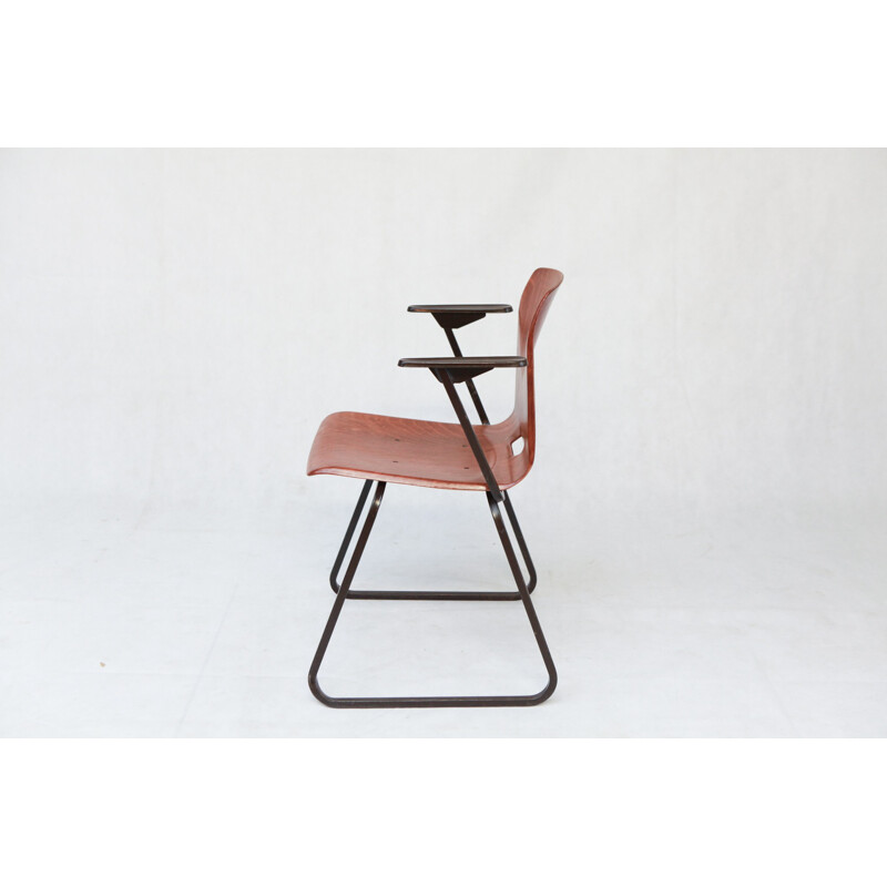 Galvanitas S23 chair with armrests - 1970s