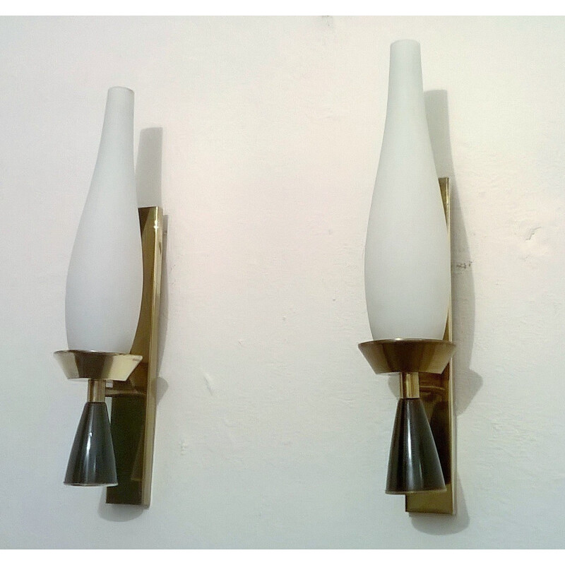 Pair of Wall Lights made by Stilnovo - 1950s