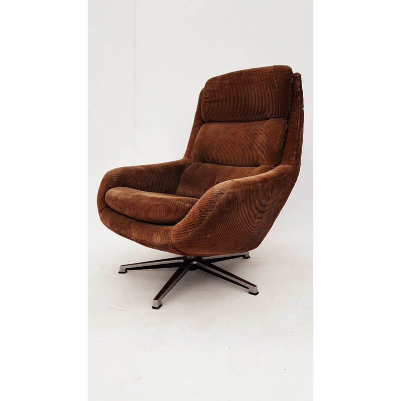 Danish Lounge Chair by Henry Walter Klein for Bramin - 1970s