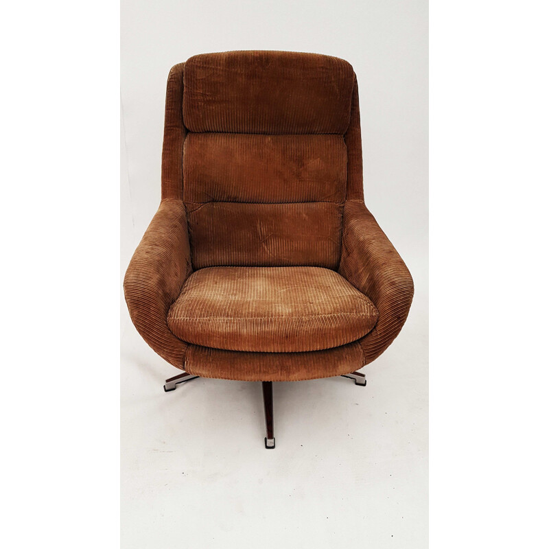 Danish Lounge Chair by Henry Walter Klein for Bramin - 1970s