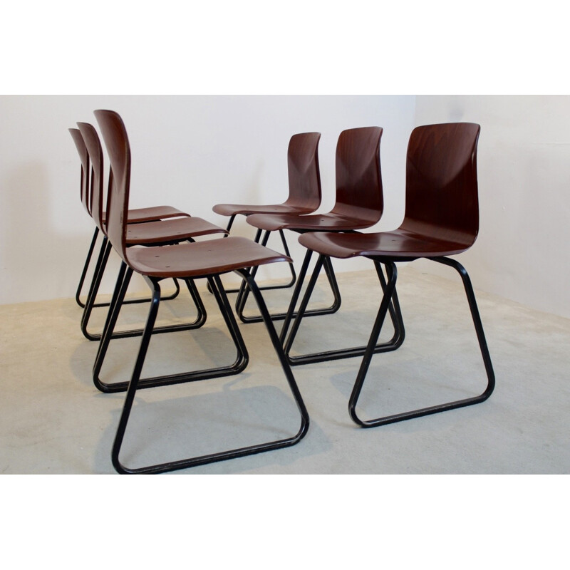 Vintage stacking chair S22 by Pagholz Galvanitas, 1970