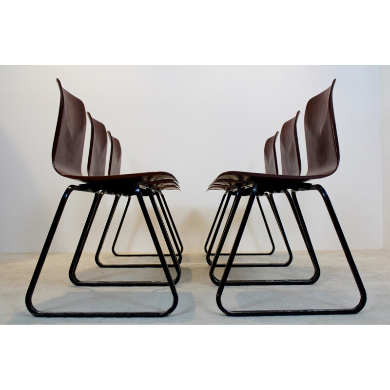Vintage stacking chair S22 by Pagholz Galvanitas, 1970