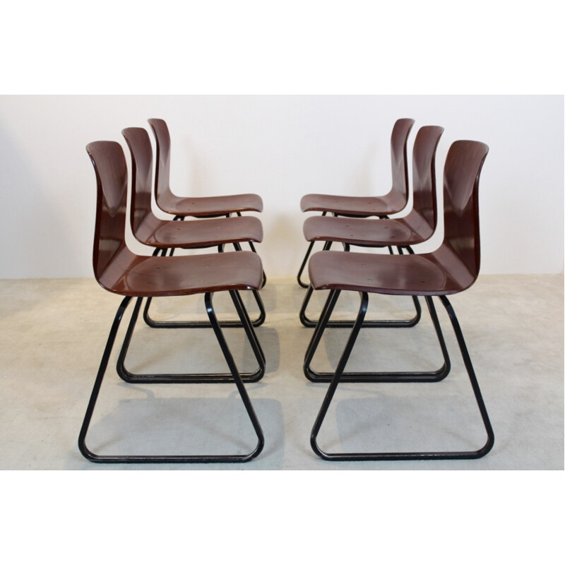 Vintage stacking chair S22 by Pagholz Galvanitas, 1970