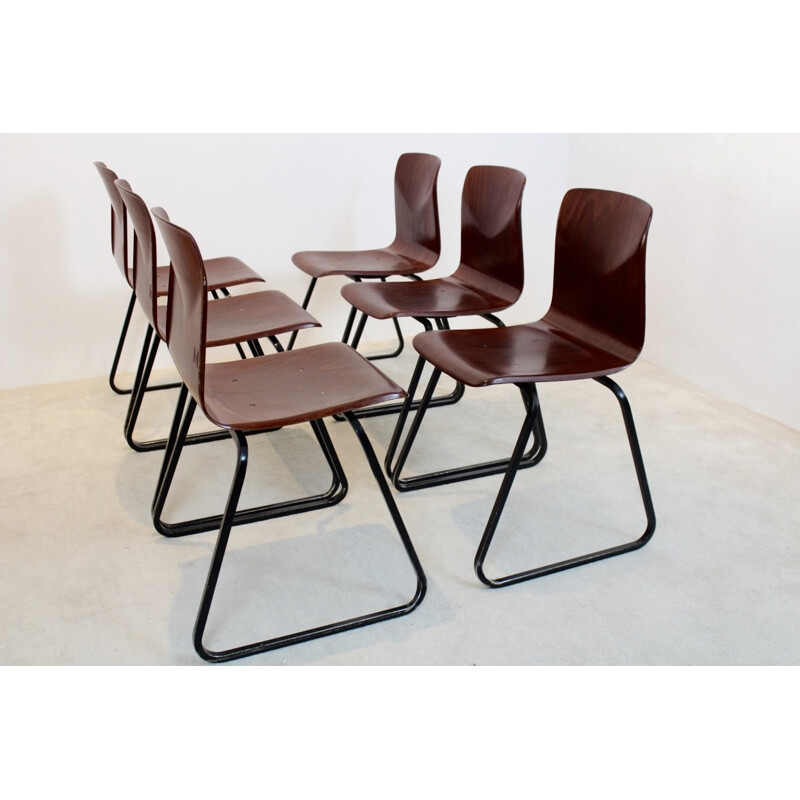 Vintage stacking chair S22 by Pagholz Galvanitas, 1970