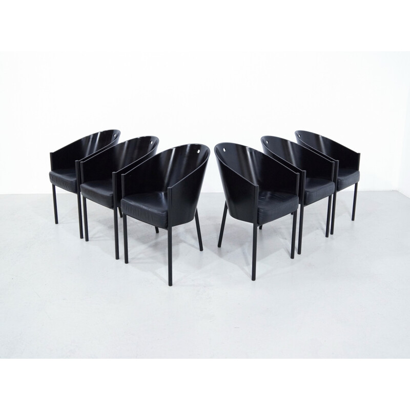 Suite de 10 fauteuils de Philippe Starck pour Driade - 1980