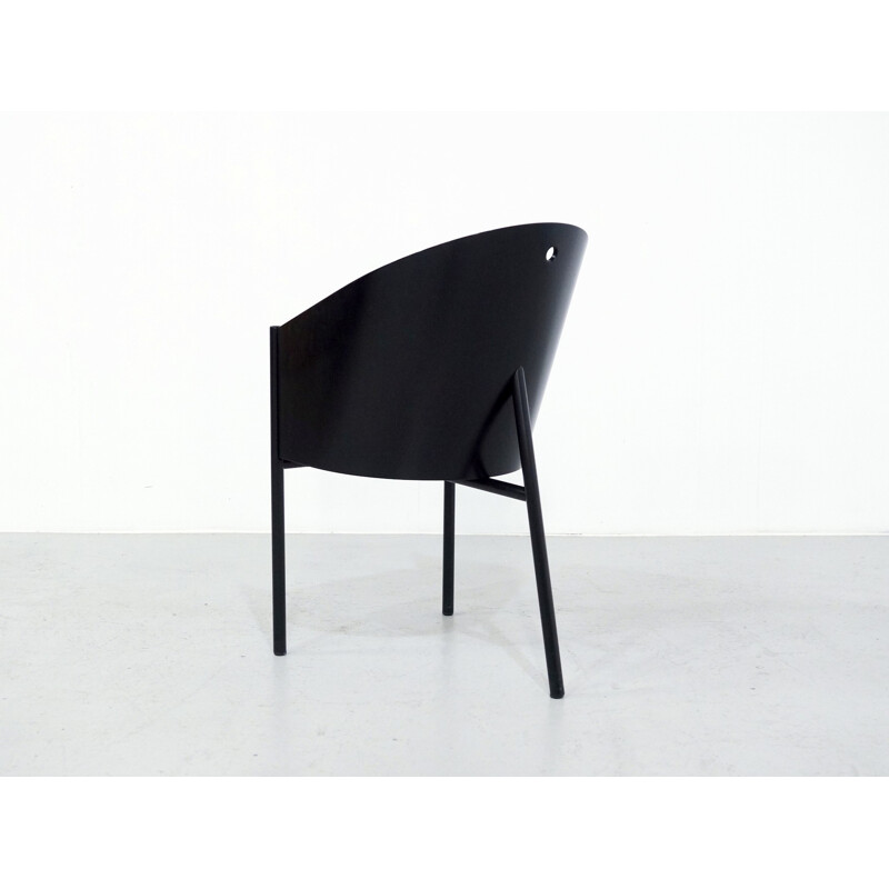 Set of 10 Black costes chairs by Philippe Starck for Driade - 1980s