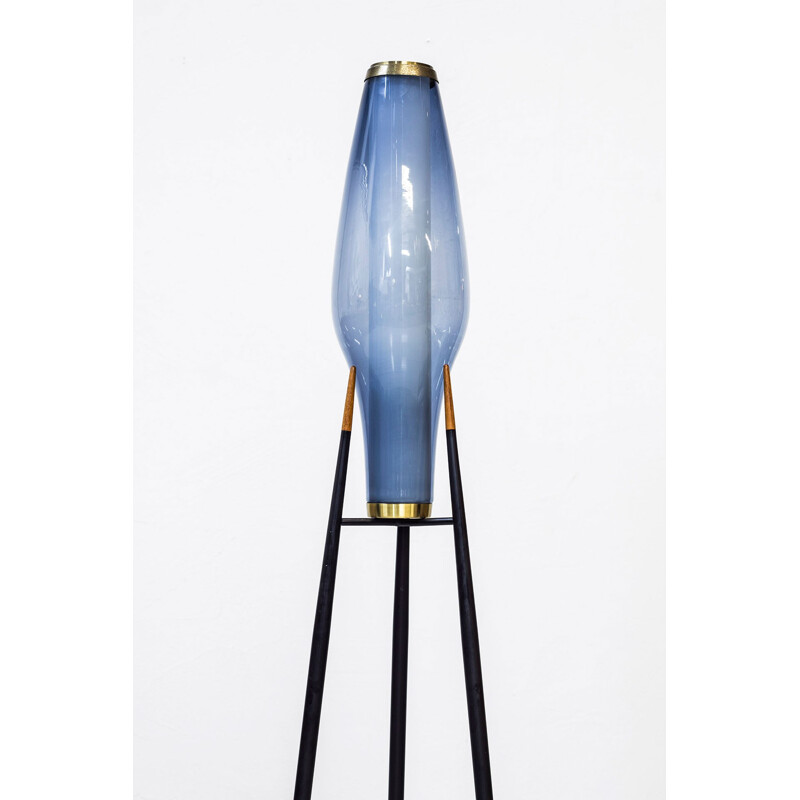 Rare floor lamp by Svend Aage Holm Sørensen, Denmark - 1950s 