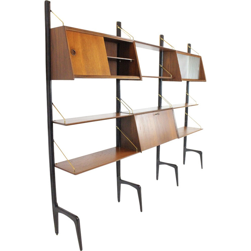 wall unit boy Louis van Teeffelen for Wébé - 1950s