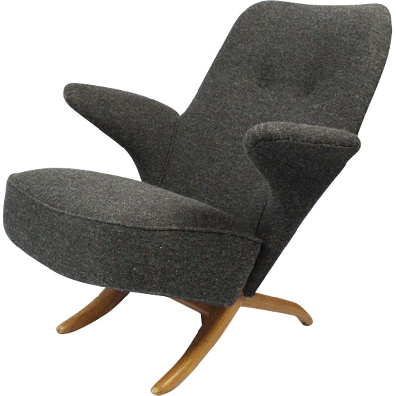 Lounge chair by Pinguin Theo Ruth for Artifort - 1950s