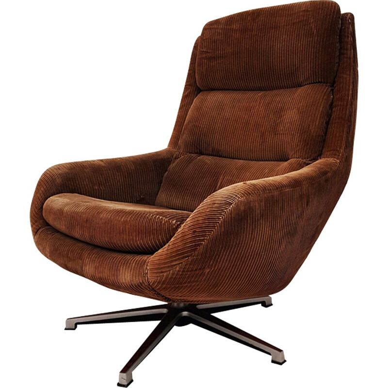 Danish Lounge Chair by Henry Walter Klein for Bramin - 1970s