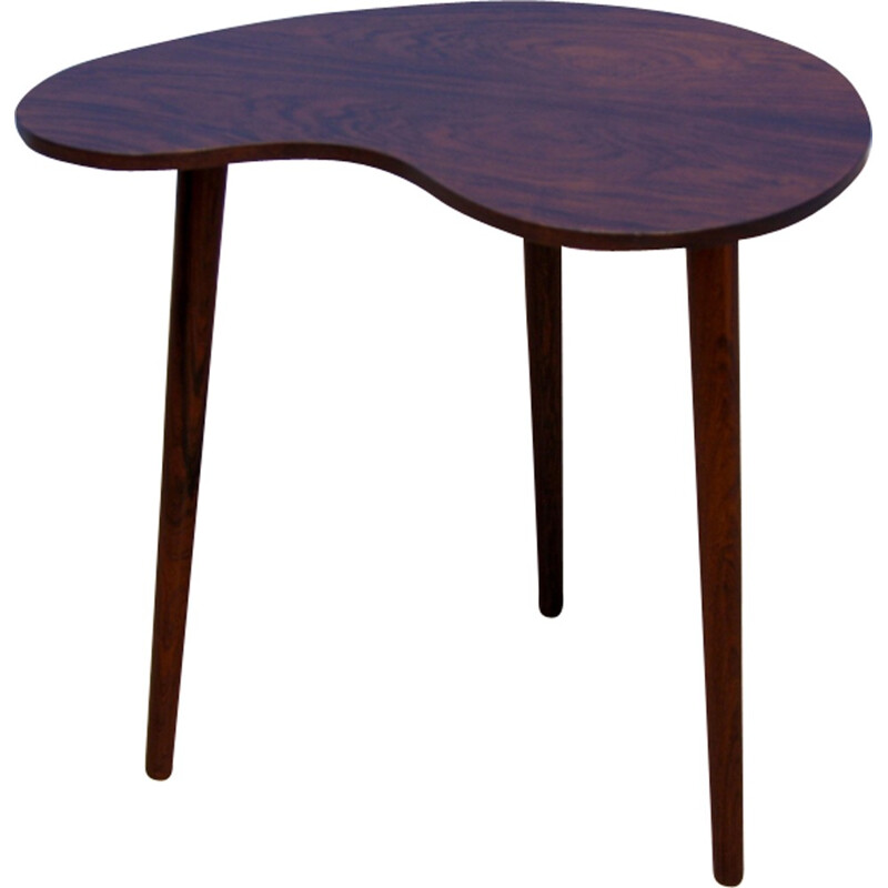 Table d'appoint vintage en palissandre - 1960