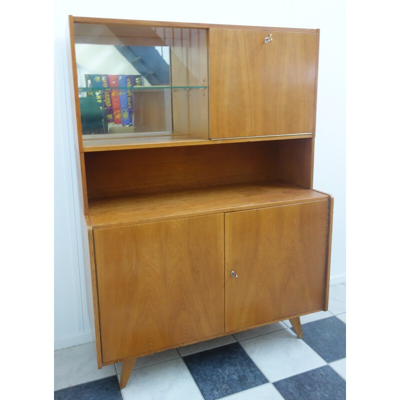 U450 bar cabinet highboard by Jiri Jiroutek - 1960s