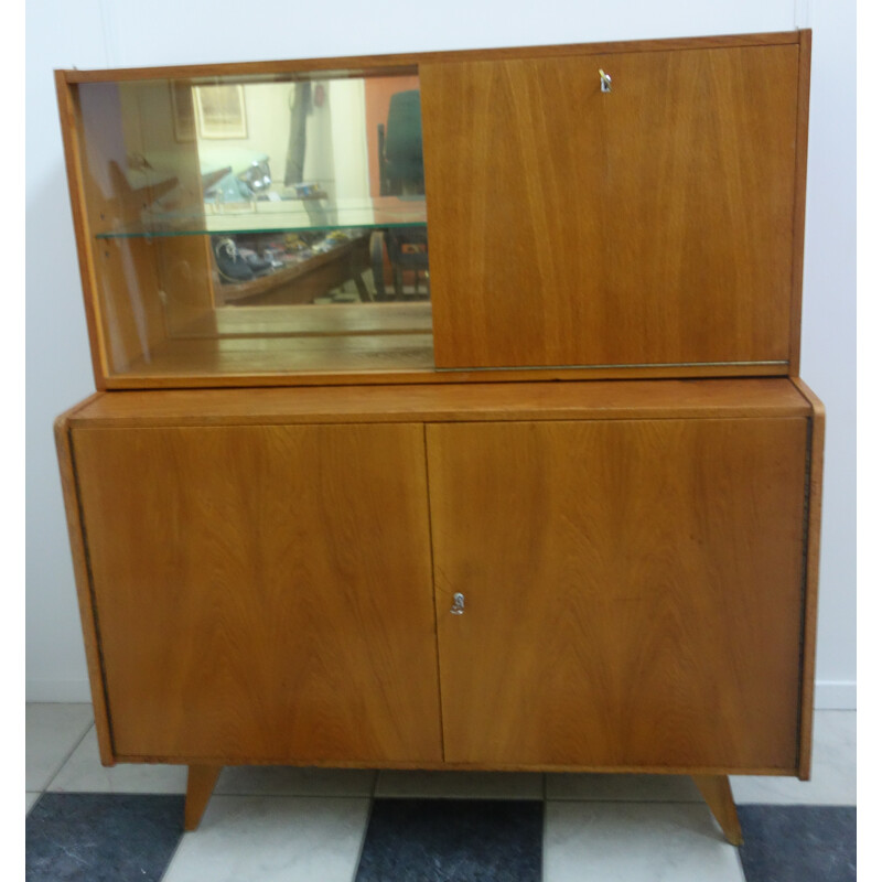 Buffet amoire U450 en 3 parties de Jiri Jiroutek - 1950