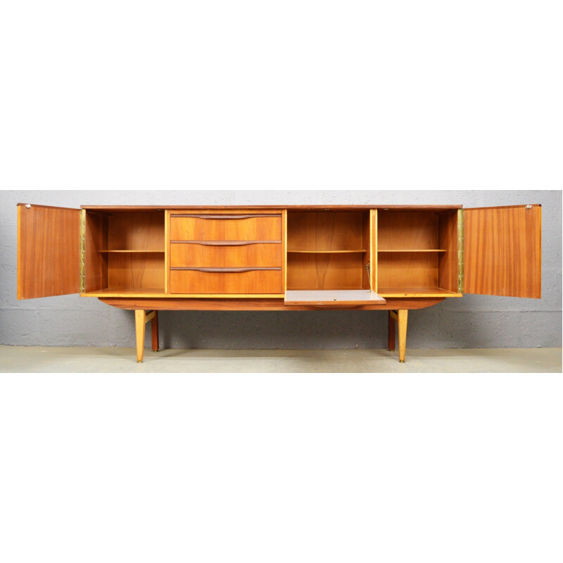 Vintage english teak sideboard - 1960s