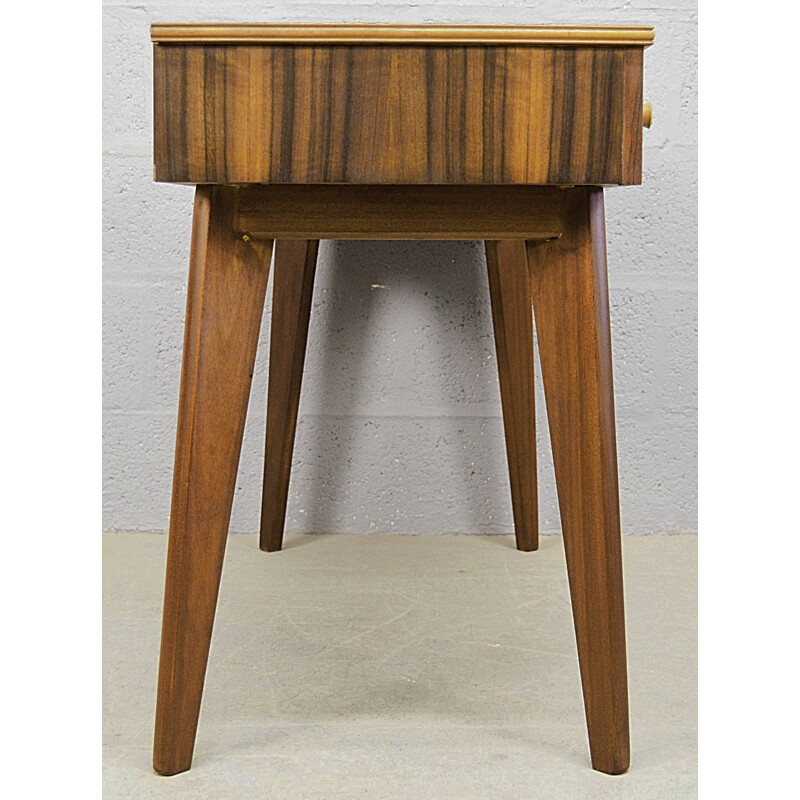 Vintage Australian Walnut DeskConsole by Morris of Glasgow - 1960s