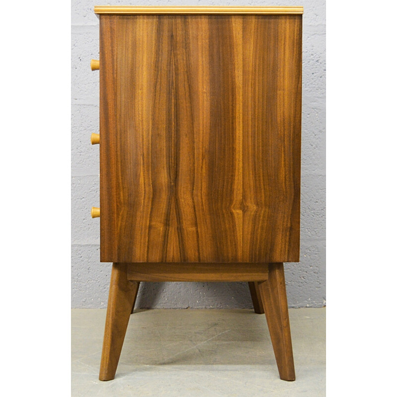 Vintage Australian Walnut Chest of Drawers by Morris of Glasgow - 1960s